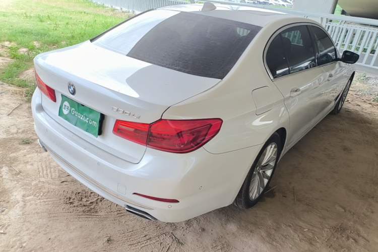 Used BMW 5 Series 2019 Facelifted 530Li Luxury Edition Premium Package Rear Right 45 Deg