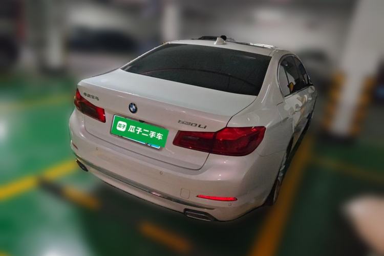 Used BMW 5 Series 2019 Facelifted 530Li Leading Edition Luxury Package Rear Right 45 Deg
