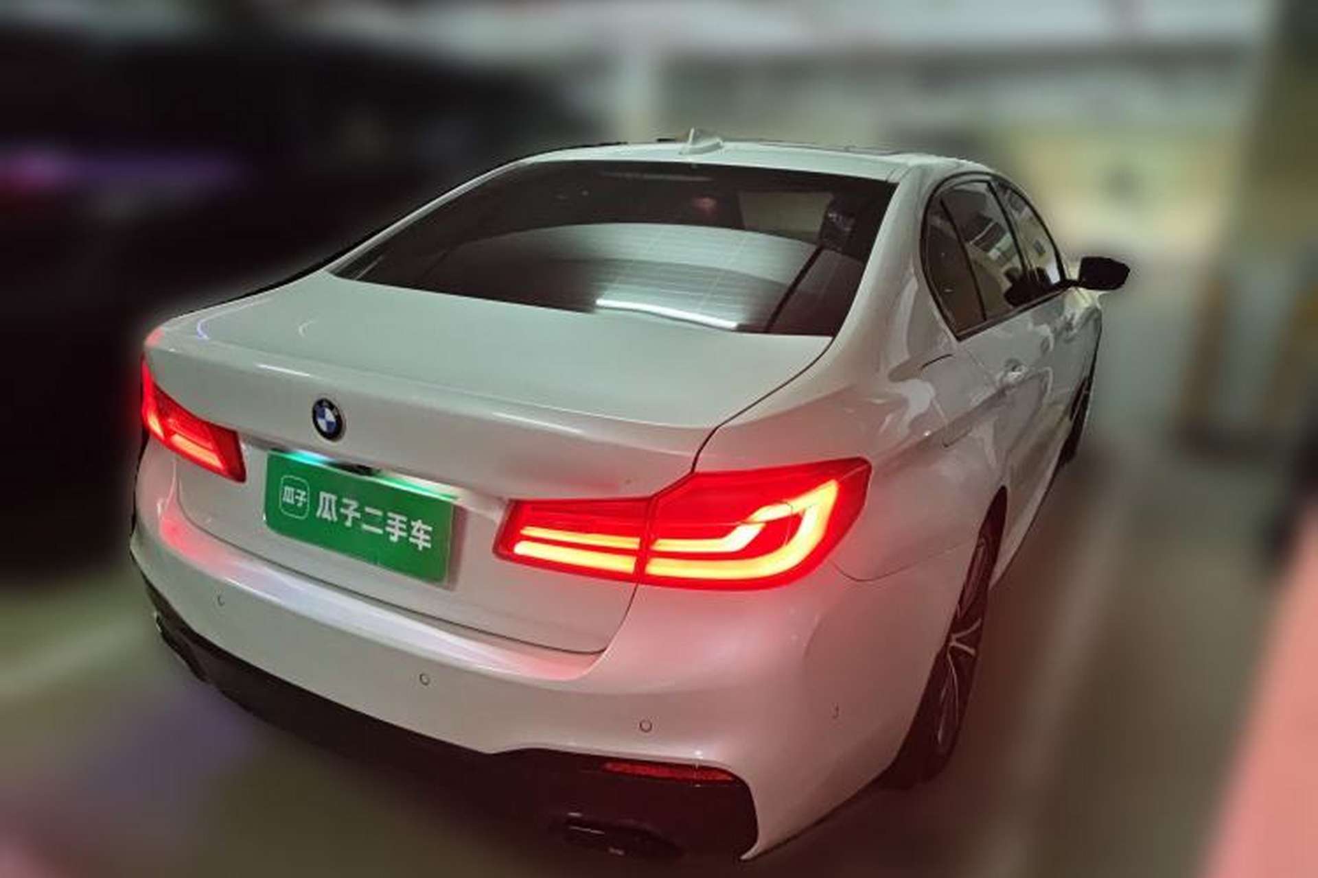 Used BMW 5 Series 2019 Facelifted 530Li Leading Edition M Sport Package Rear Right 45 Deg