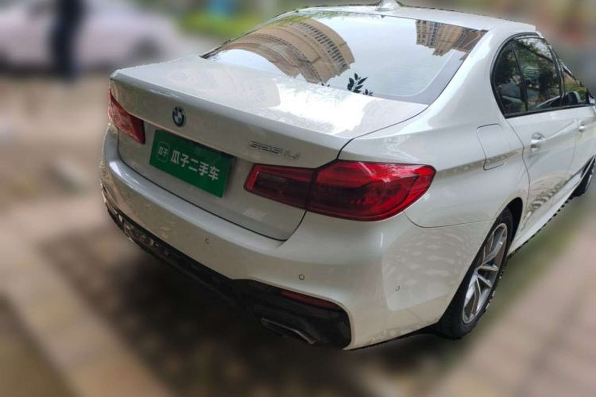 Used BMW 5 Series 2019 525Li M Sport Package Rear Right 45 Deg