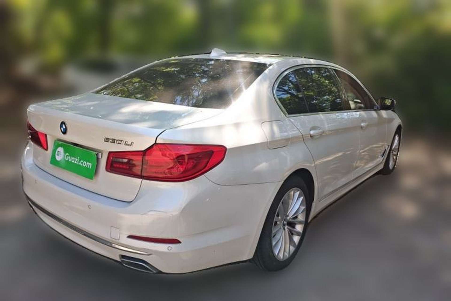 Used BMW 5 Series 2019 Facelifted 530Li Leading Edition Luxury Package Rear Right 45 Deg