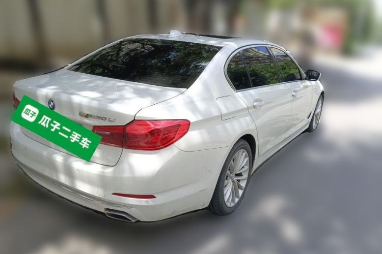 Used BMW 5 Series 2019 Facelifted 530Li Leading Edition Luxury Package Rear Right 45 Deg