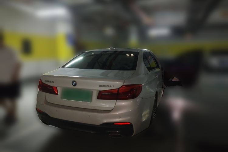 Used BMW 5 Series 2019 530Li Leading Model M Sport Package Rear Right 45 Deg