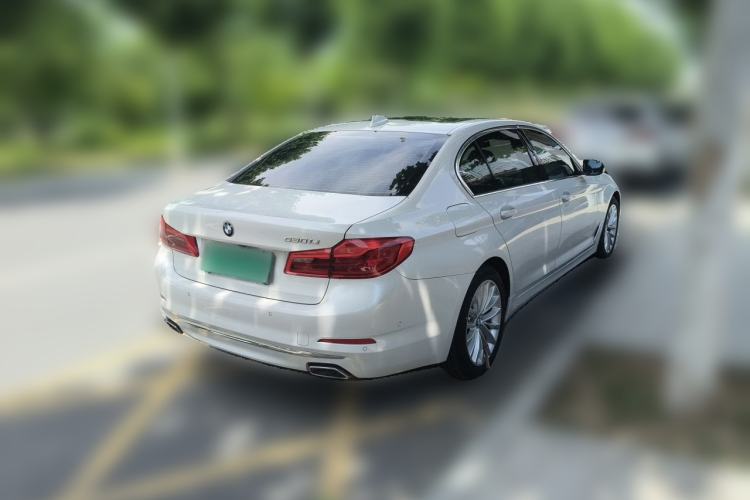 Used BMW 5 Series 2019 Facelifted 530Li Leading Edition Luxury Package Rear Right 45 Deg