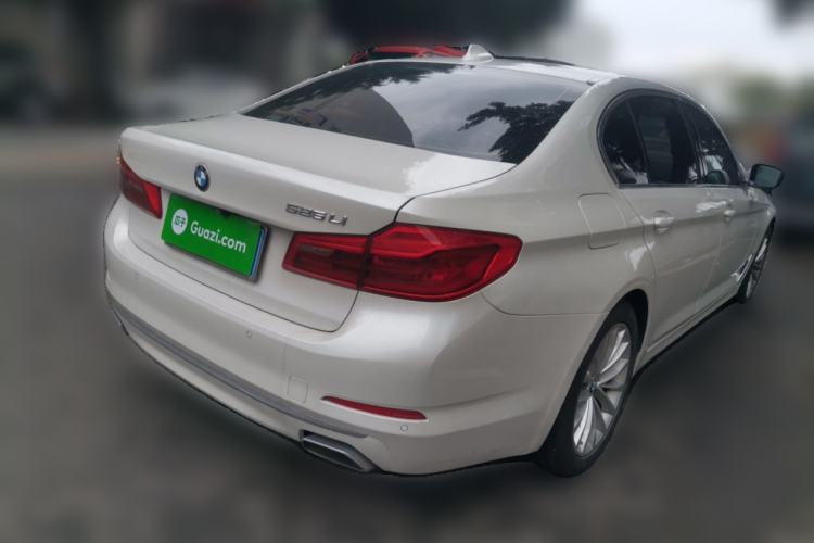 Used BMW 5 Series 2019 525Li Luxury Package Rear Right 45 Deg
