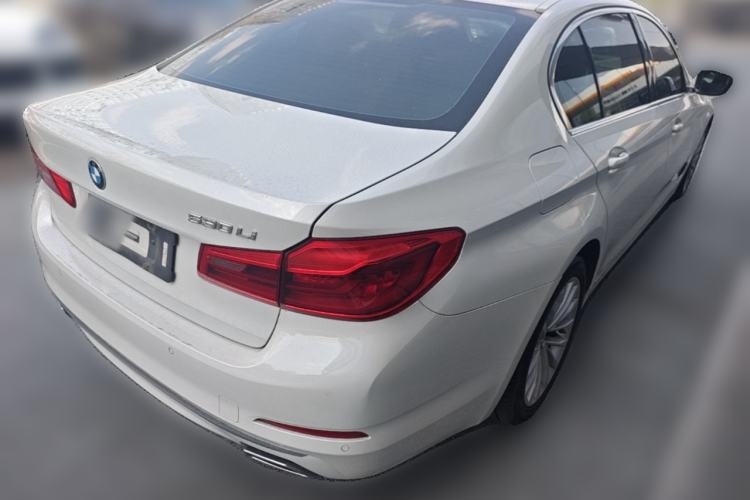 Used BMW 5 Series 2019 530Li Leading Model Luxury Package Rear Right 45 Deg