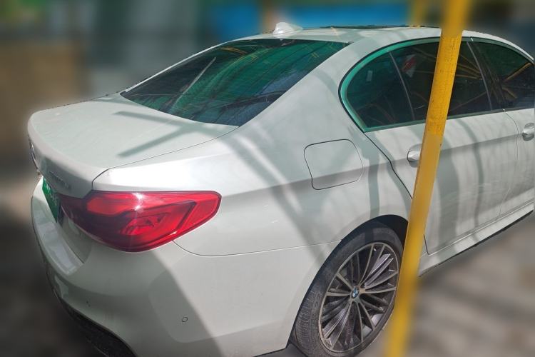 Used BMW 5 Series 2019 Facelifted 530Li Leading Edition M Sport Package Rear Right 45 Deg