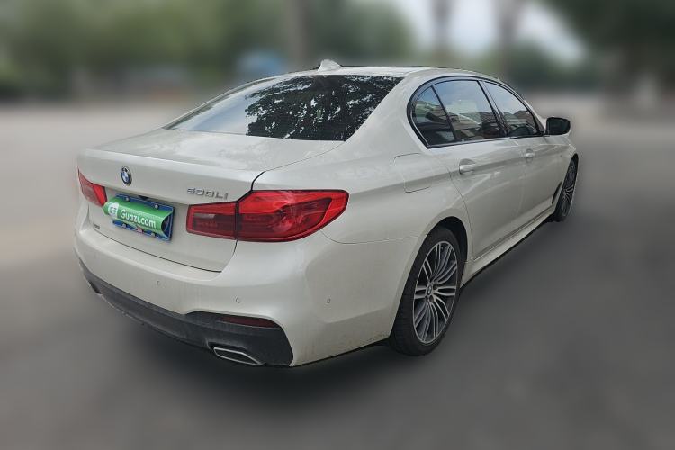 Used BMW 5 Series 2019 530Li xDrive M Sport Package Rear Right 45 Deg
