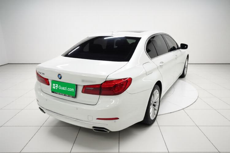 Used BMW 5 Series 2019 530Li Leading Model Luxury Package Rear Right 45 Deg