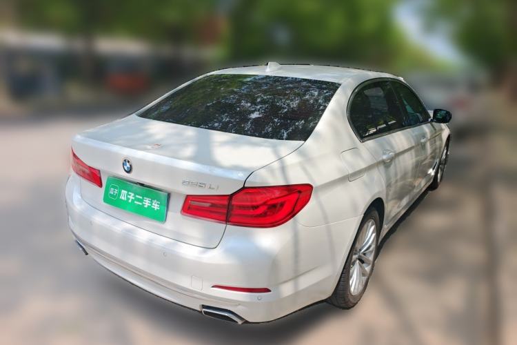 Used BMW 5 Series 2019 525Li Luxury Package Rear Right 45 Deg