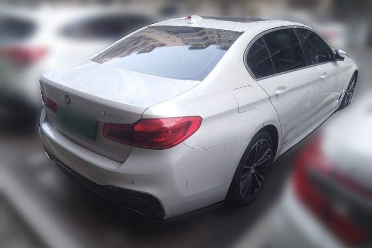 Used BMW 5 Series 2019 530Li Leading Model M Sport Package Rear Right 45 Deg