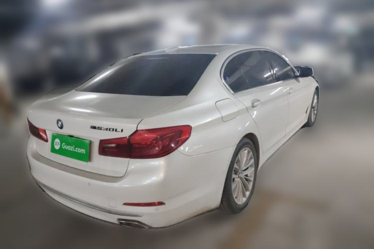 Used BMW 5 Series 2019 Facelifted 530Li Luxury Edition Premium Package Rear Right 45 Deg