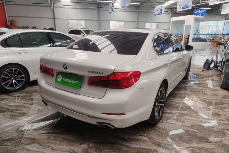 Used BMW 5 Series 2019 Facelifted 530Li Leading Edition Luxury Package Rear Right 45 Deg