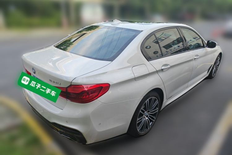 Used BMW 5 Series 2019 530Li xDrive M Sport Package Rear Right 45 Deg