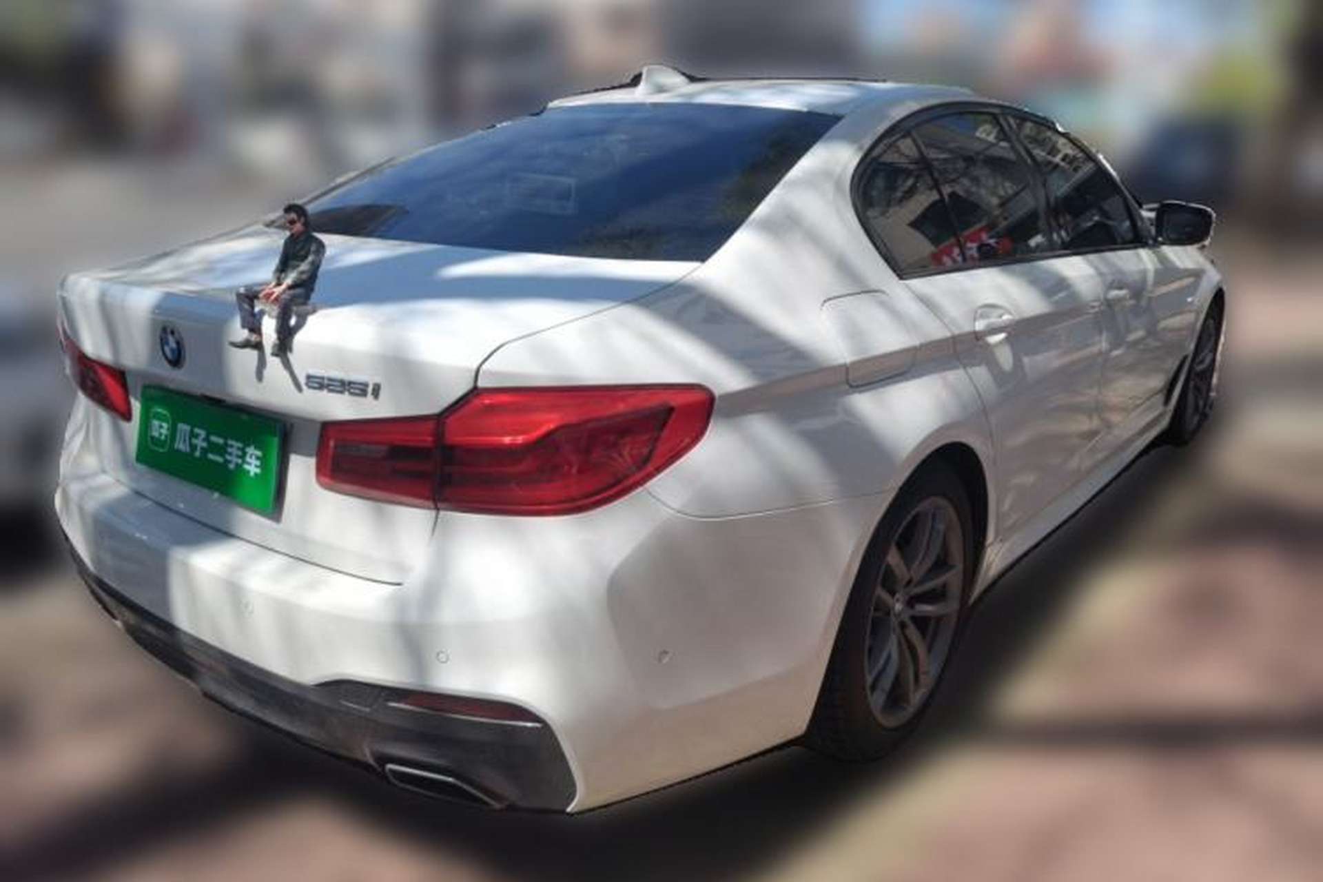 Used BMW 5 Series 2019 525i M Sport Package Rear Right 45 Deg