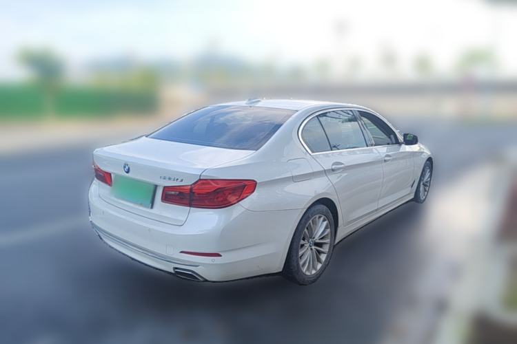 Used BMW 5 Series 2019 525Li Luxury Package Rear Right 45 Deg
