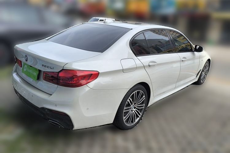 Used BMW 5 Series 2019 530Li Leading Model M Sport Package Rear Right 45 Deg