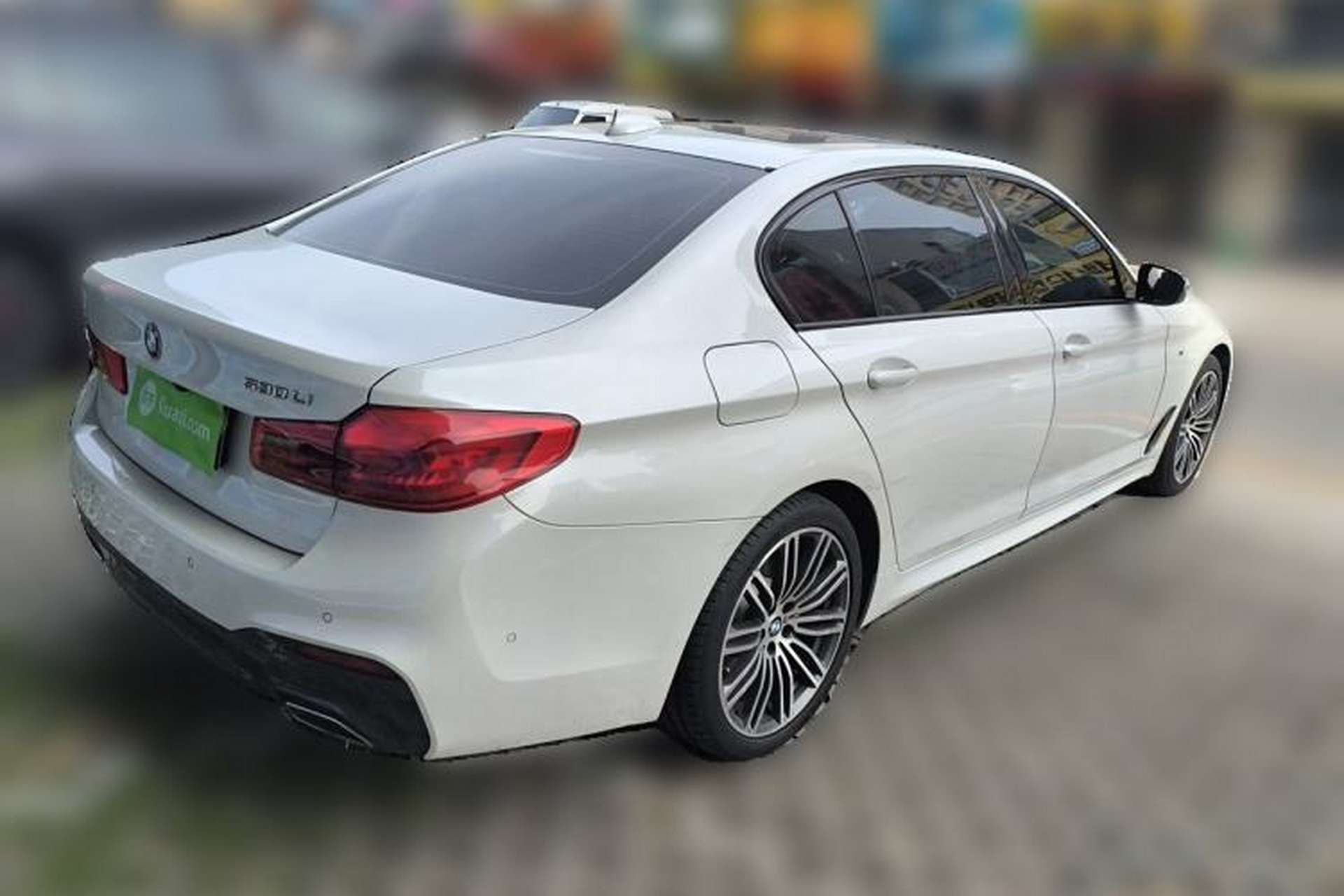 Used BMW 5 Series 2019 530Li Leading Model M Sport Package Rear Right 45 Deg
