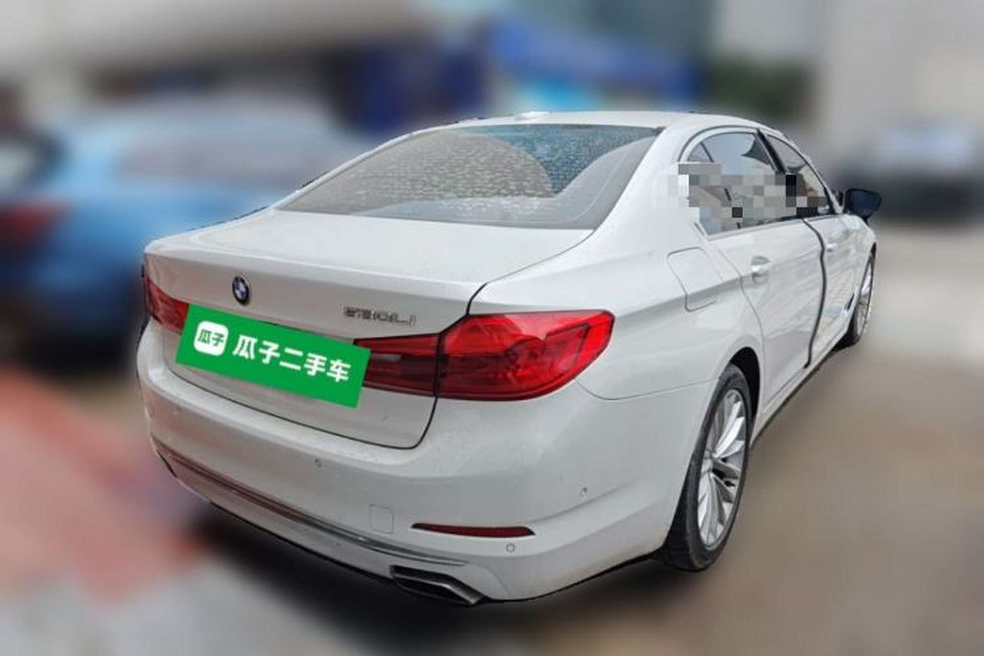 Used BMW 5 Series 2019 525Li Luxury Package Rear Right 45 Deg