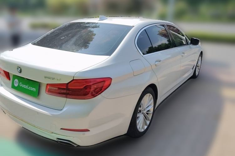 Used BMW 5 Series 2019 525Li Luxury Package Rear Right 45 Deg