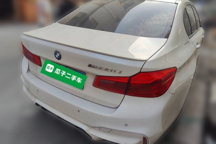 Used BMW 5 Series 2019 Facelifted 530Li Leading Edition M Sport Package Rear Right 45 Deg
