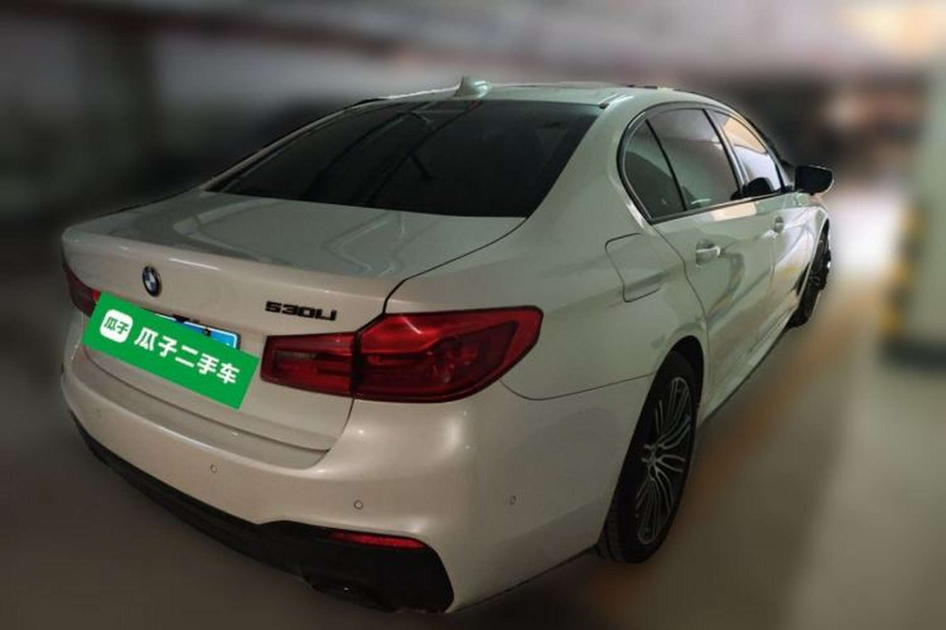 Used BMW 5 Series 2019 Facelifted 530Li Leading Edition M Sport Package Rear Right 45 Deg