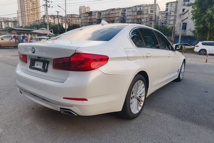 Used BMW 5 Series 2019 Facelifted 530Li Leading Edition Luxury Package Rear Right 45 Deg