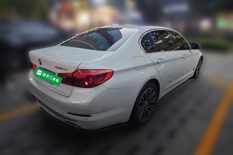 Used BMW 5 Series 2019 530Li Luxury Edition Premium Package Rear Right 45 Deg