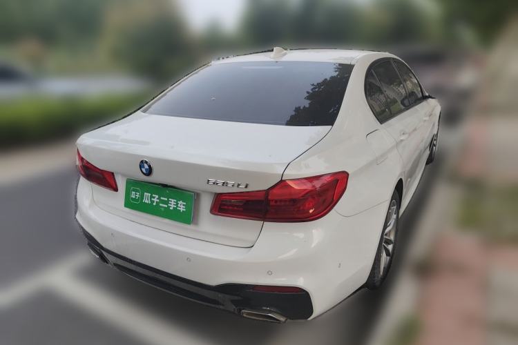 Used BMW 5 Series 2019 525Li M Sport Package Rear Right 45 Deg