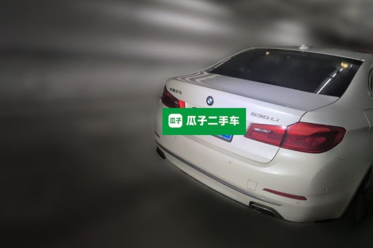 Used BMW 5 Series 2019 Facelifted 530Li Luxury Edition Premium Package Rear Right 45 Deg