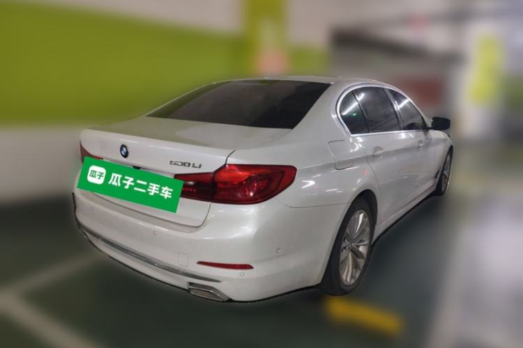 Used BMW 5 Series 2019 Facelifted 530Li Leading Edition Luxury Package Rear Right 45 Deg