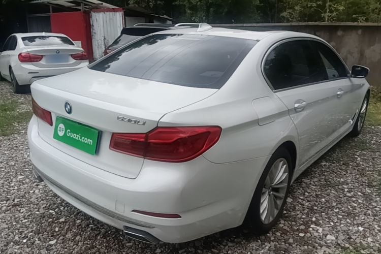 Used BMW 5 Series 2019 Facelifted 530Li Luxury Edition Premium Package Rear Right 45 Deg