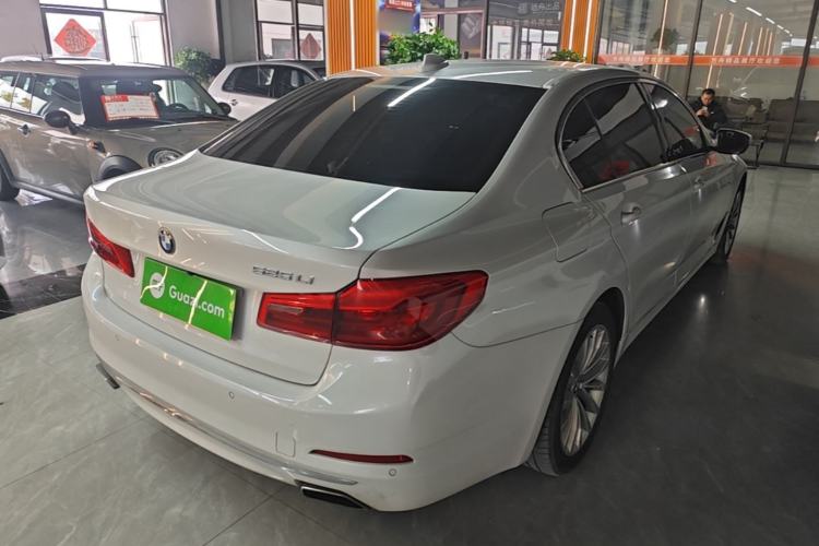 Used BMW 5 Series 2019 525Li Luxury Package Rear Right 45 Deg