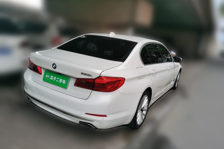 Used BMW 5 Series 2019 525Li Luxury Package Rear Right 45 Deg