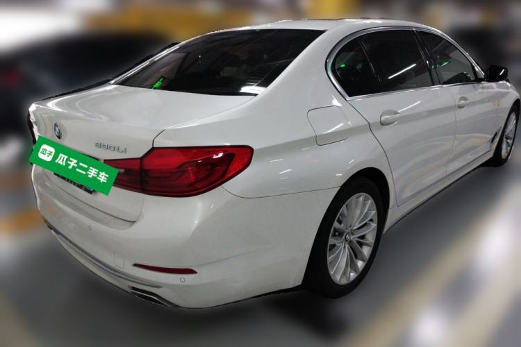 Used BMW 5 Series 2019 530Li Leading Model Luxury Package Rear Right 45 Deg