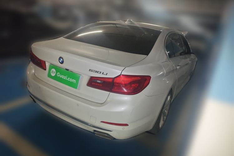 Used BMW 5 Series 2019 530Li Leading Model Luxury Package Rear Right 45 Deg