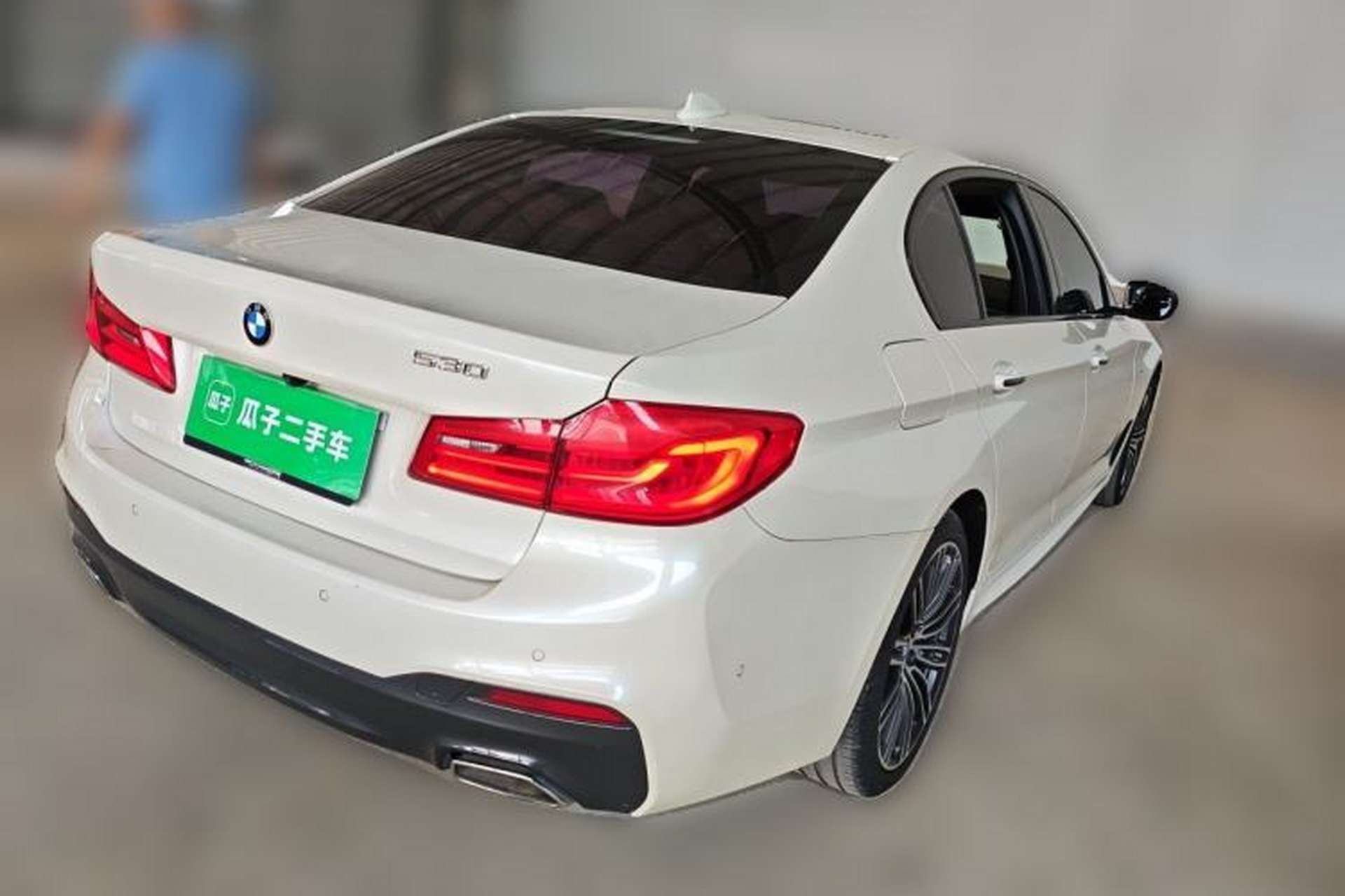Used BMW 5 Series 2019 530Li Leading Model M Sport Package Rear Right 45 Deg