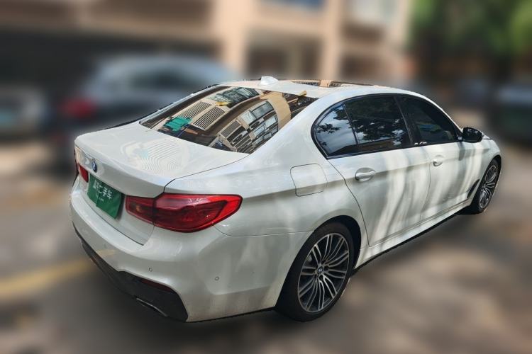Used BMW 5 Series 2019 530Li Leading Model M Sport Package Rear Right 45 Deg