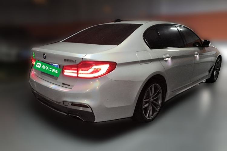 Used BMW 5 Series 2019 525Li M Sport Package Rear Right 45 Deg