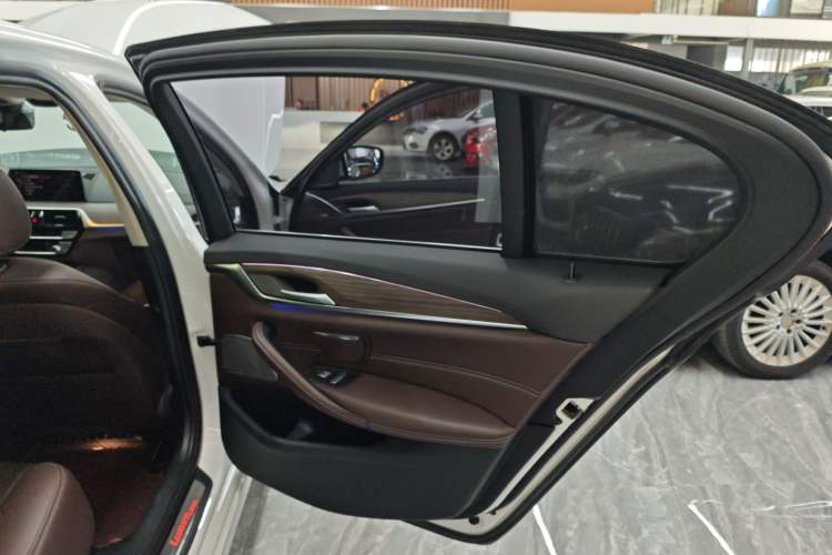 Used BMW 5 Series 2019 530Li xDrive Luxury Package Right Rear Door Interior