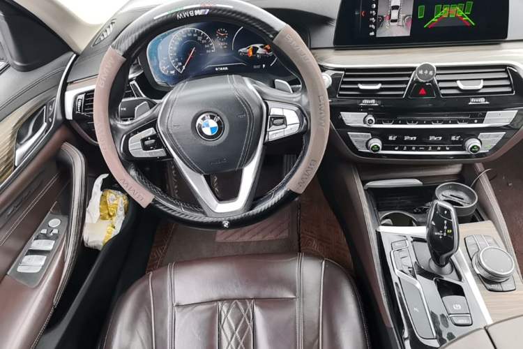 Used BMW 5 Series 2019 530Li Leading Model Luxury Package Steering Wheel