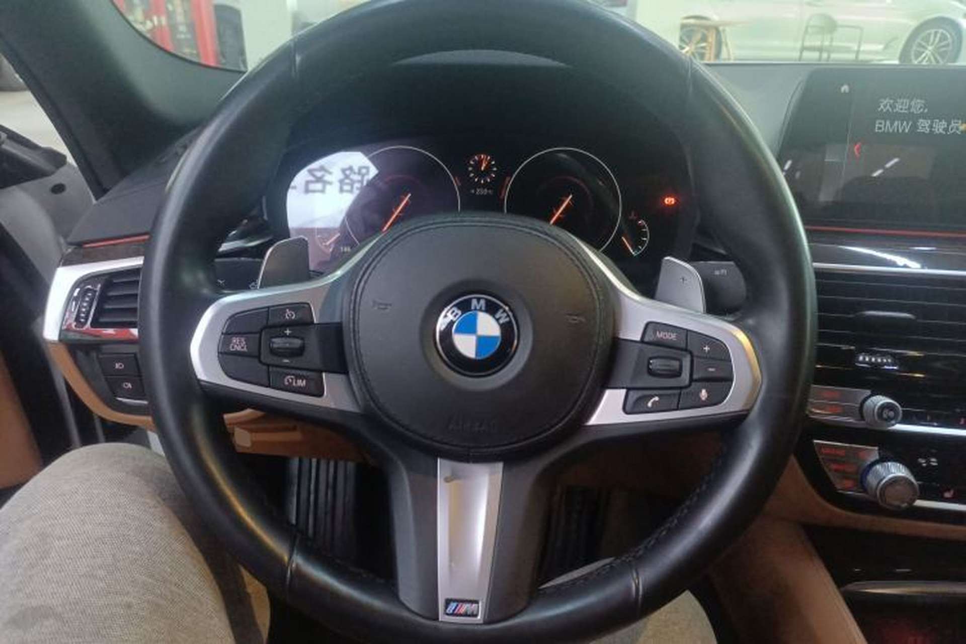 Used BMW 5 Series 2019 530Li Leading Model M Sport Package Steering Wheel