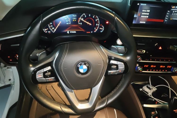 Used BMW 5 Series 2019 530Li Leading Model Luxury Package Steering Wheel