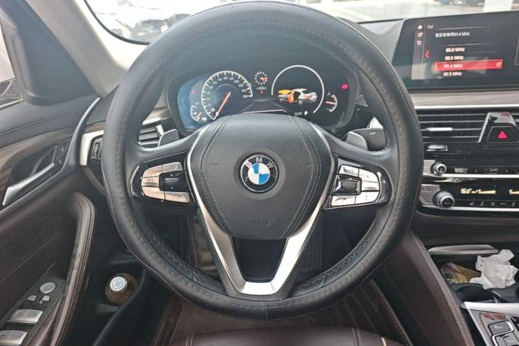 Used BMW 5 Series 2019 530Li Leading Model Luxury Package Steering Wheel