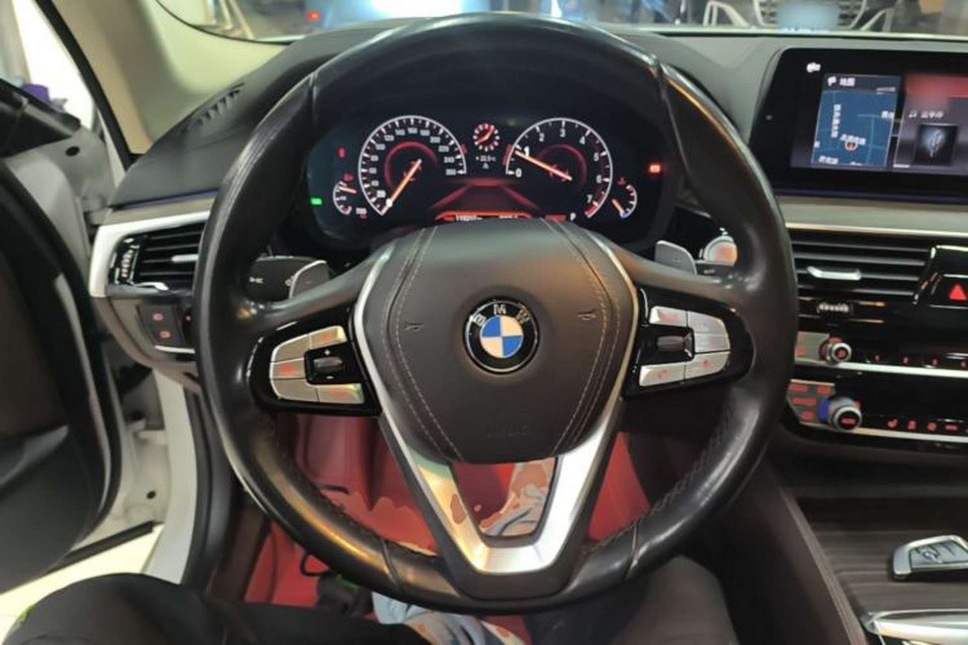 Used BMW 5 Series 2019 530Li Leading Model Luxury Package Steering Wheel