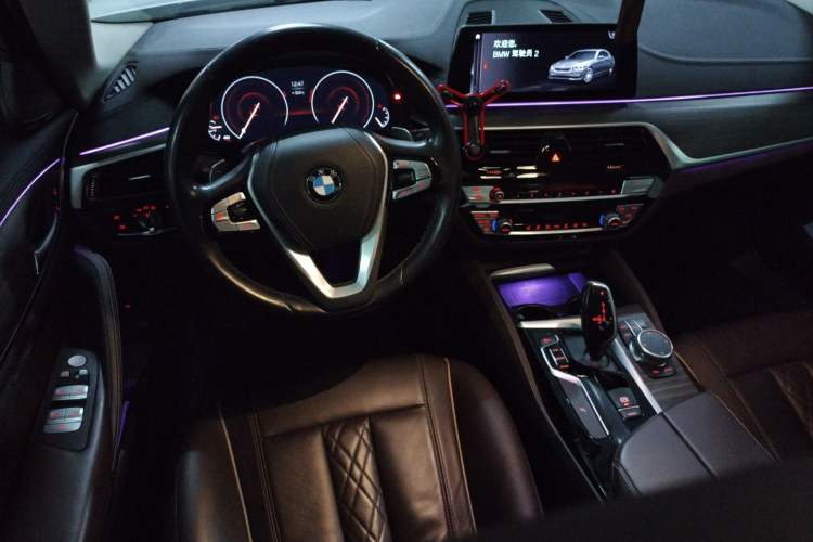Used BMW 5 Series 2019 530Li Leading Model Luxury Package Steering Wheel