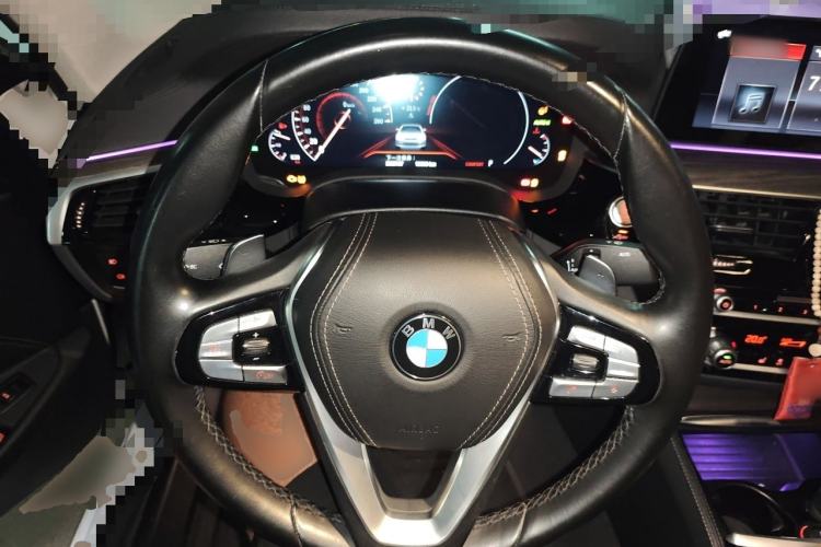 Used BMW 5 Series 2019 530Li Leading Model Luxury Package Steering Wheel