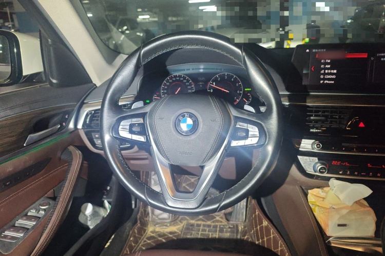 Used BMW 5 Series 2019 530Li Leading Model Luxury Package Steering Wheel