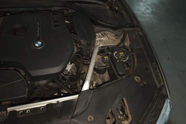 Used BMW 5 Series 2019 525Li Luxury Package Engine Bay Left
