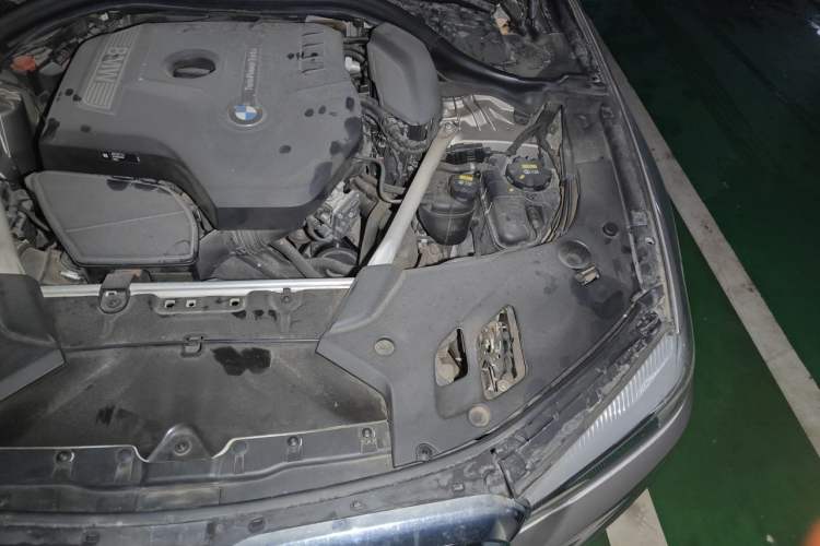 Used BMW 5 Series 2019 530Li Leading Model Luxury Package Engine Bay Left